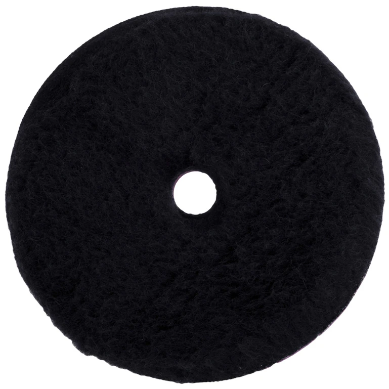 Шерстяной полировальный круг ZviZZer ZV-DP00016510HC черный 165/25/165 мм - 6
