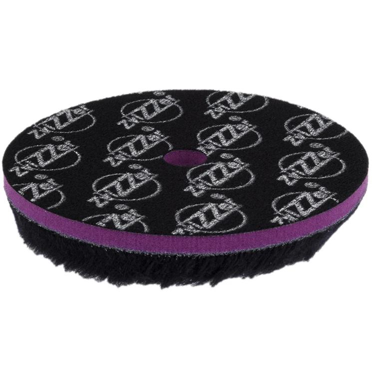 Шерстяной полировальный круг ZviZZer ZV-DP00015510HC черный 155/25/155 мм - 2