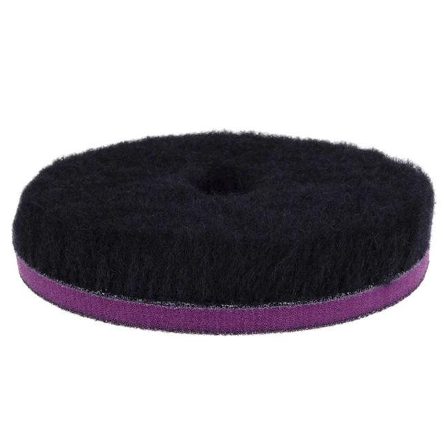 Шерстяной полировальный круг ZviZZer ZV-DP00013510HC/ZV-DP00013525HC черный 135/25/135 мм - 3