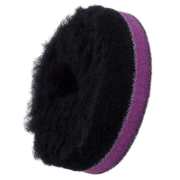 Шерстяной полировальный круг ZviZZer ZV-DP00008010HC черный 80/25/80 мм