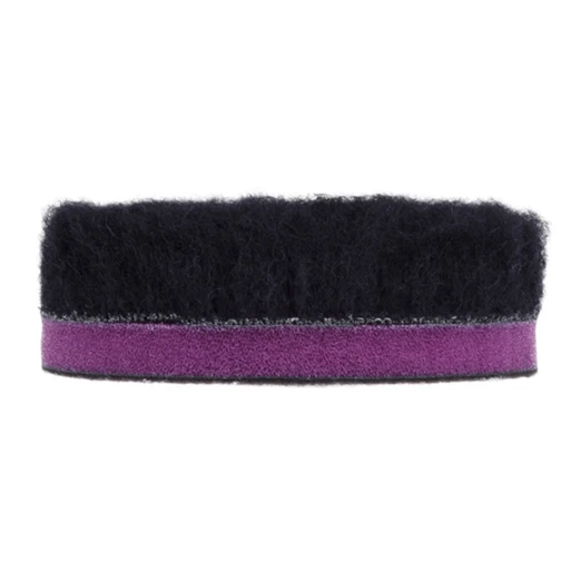 Шерстяной полировальный круг ZviZZer ZV-DP00008010HC черный 80/25/80 мм - 4