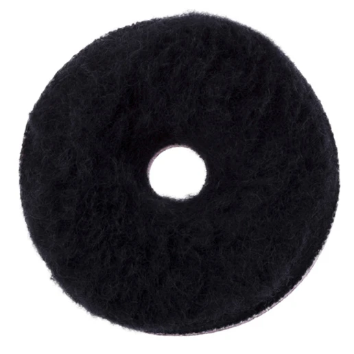 Шерстяной полировальный круг ZviZZer ZV-DP00008010HC черный 80/25/80 мм - 6