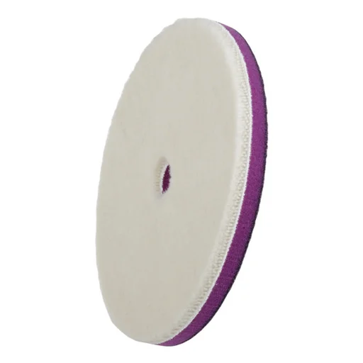 Шерстяной полировальный круг ZviZZer ZV-WP00015510HC белый 155/15/155 мм - 1