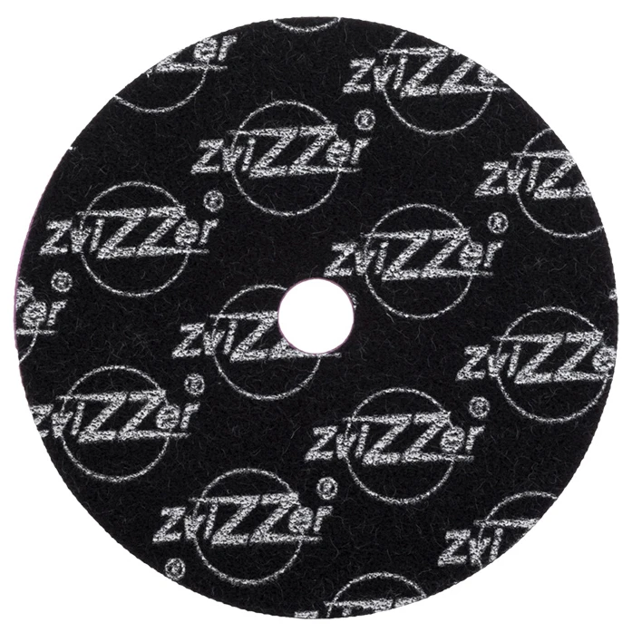 Шерстяной полировальный круг ZviZZer ZV-WP00015510HC белый 155/15/155 мм - 3