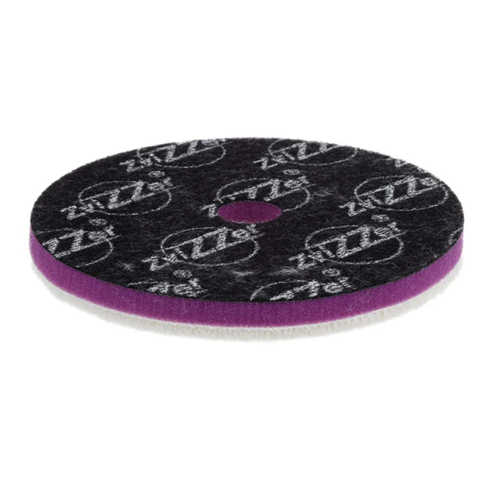 Шерстяной полировальный круг ZviZZer ZV-WP00013510HC белый 135/15/135 мм - 3