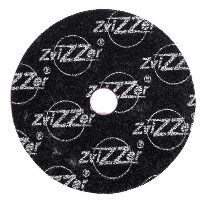 Шерстяной полировальный круг ZviZZer ZV-WP00013510HC белый 135/15/135 мм - 5