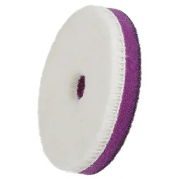 Шерстяной полировальный круг ZviZZer ZV-WP00008010HC белый 80/15/80 мм