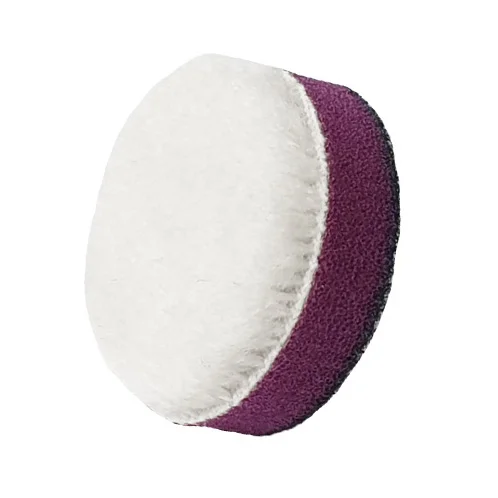 Шерстяной полировальный круг ZviZZer ZV-WP00003510HC белый 35/15/35 мм - 1