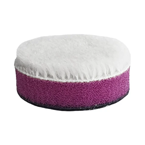 Шерстяной полировальный круг ZviZZer ZV-WP00003510HC белый 35/15/35 мм - 2