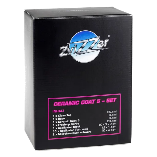 Керамическое покрытие ZviZZer Ceramic Coat 5 Set ZV-CC000105ST набор - 1