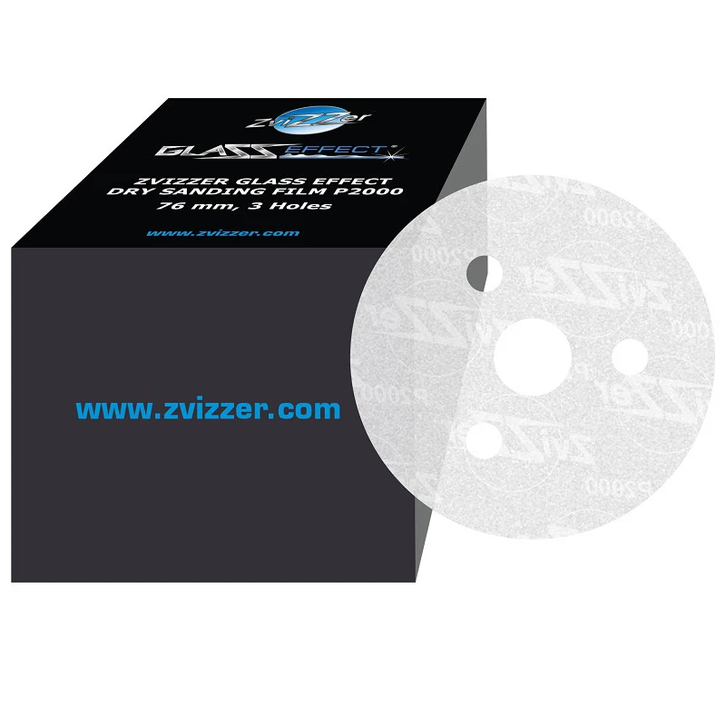 Абразивный круг на пленке ZviZZer ZV-FP00762000 P2000 3 отверстия 76 мм - 2