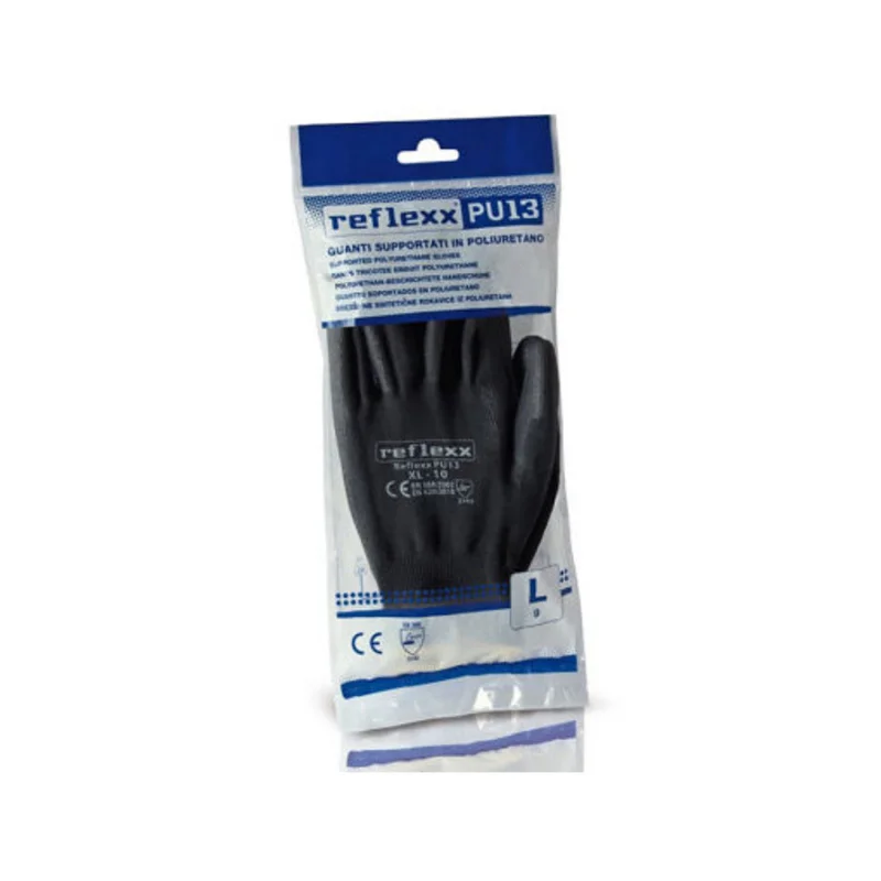 Перчатки Reflexx PU13-L многоразовые полиуретановые 1 пара - 1
