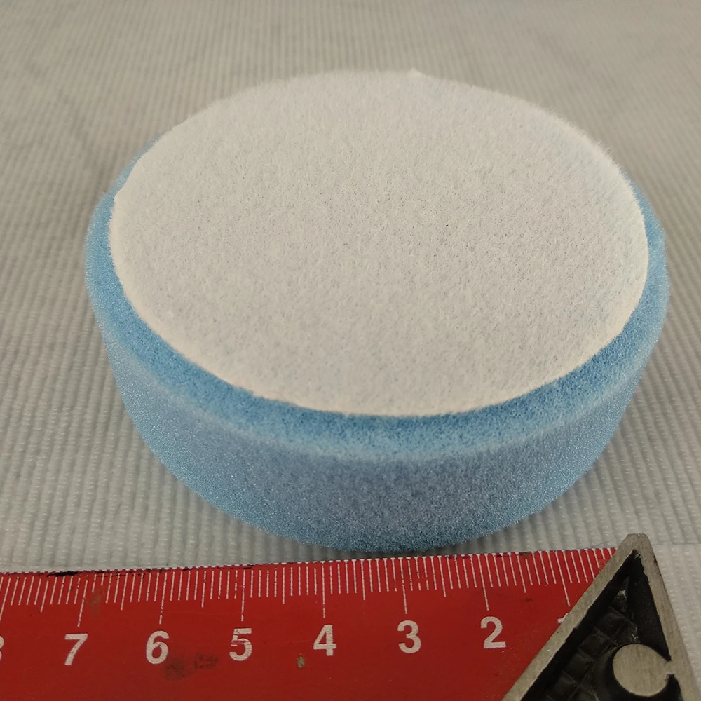 Поролоновый полировальный круг Adolf Bucher 085013.DE средней жесткости синий 85 мм - 2