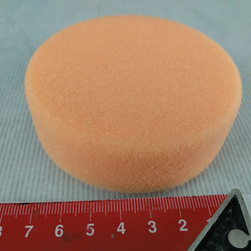 Поролоновый полировальный круг Adolf Bucher 085014.DE жесткий оранжевый 85 мм - 1