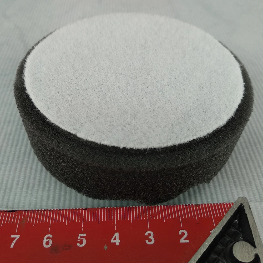 Поролоновый полировальный круг Adolf Bucher 085021.DE волнистый мягкий черный 85 мм - 2