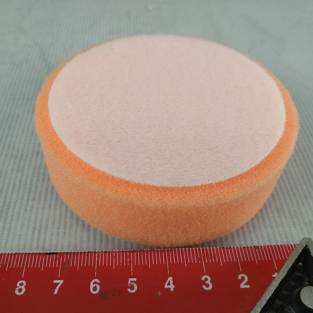 Поролоновый полировальный круг Adolf Bucher 085024.DE волнистый жесткий оранжевый 85 мм - 2