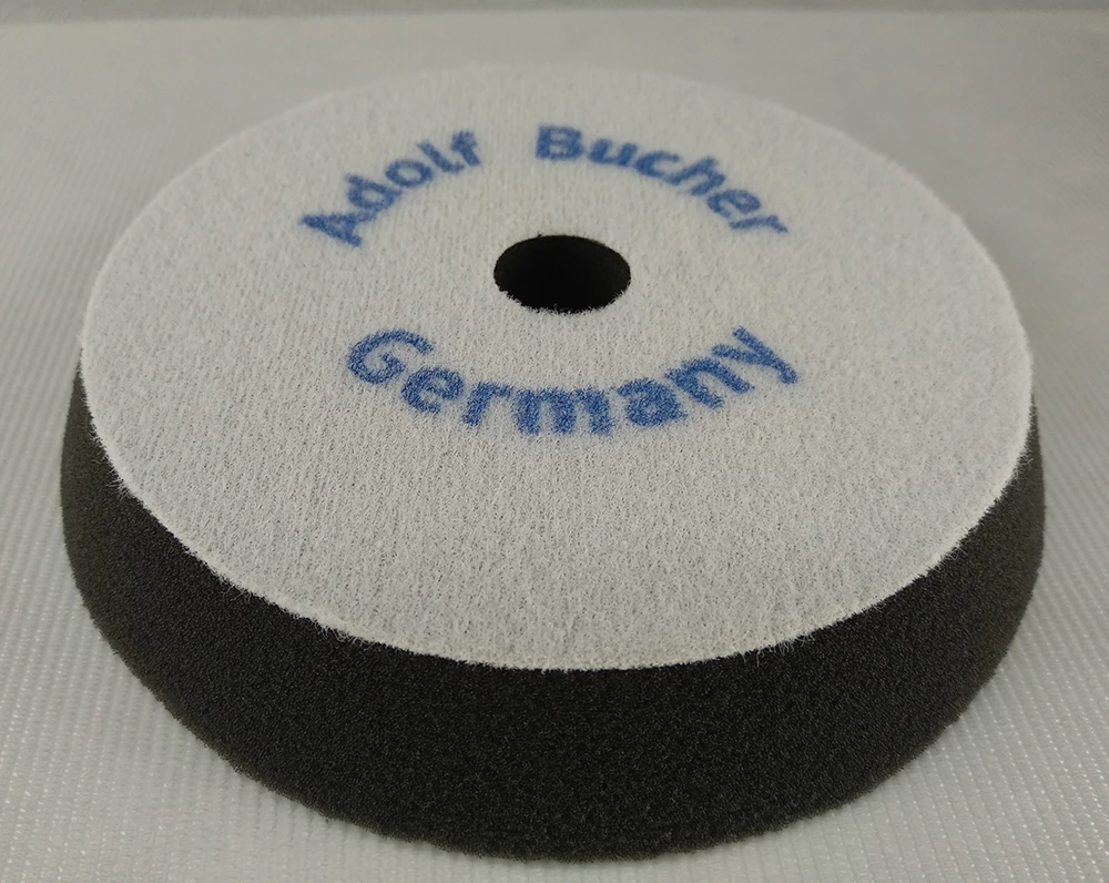 Поролоновый полировальный круг Adolf Bucher 012011.DE мягкий черный 130-150 х 25 мм - 2