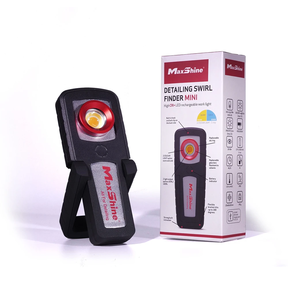 Фонарь диодный инспекционный аккумуляторный MaxShine Swirl Finder Mini DSF001 - 2