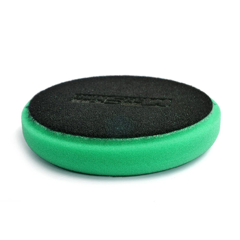 Жесткий режущий полировальный круг поролоновый MaxShine зеленый 2031140G 130x25мм - 6