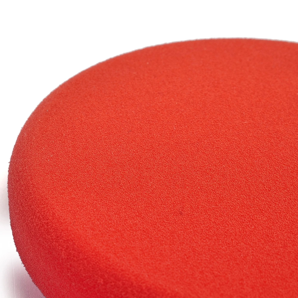Финишный мягкий полировальный круг поролоновый MaxShine красный 2033140R 130x25мм - 5