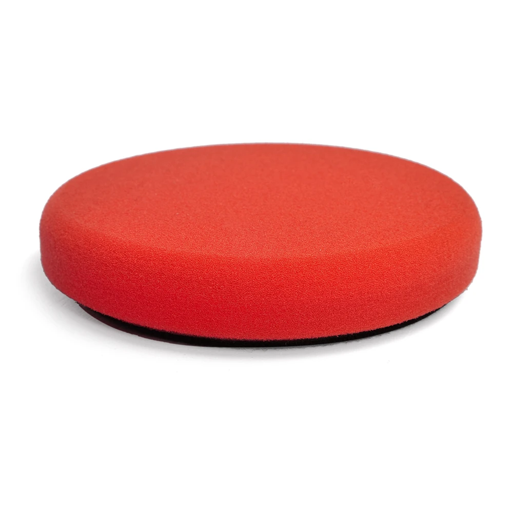 Финишный мягкий полировальный круг поролоновый MaxShine красный 2033140R 130x25мм - 7