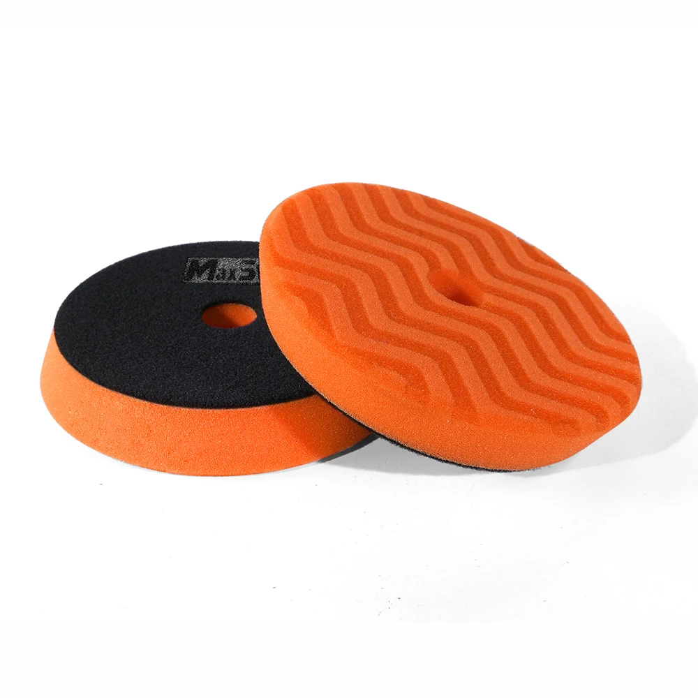 Полировальный круг поролоновый одношаговый MaxShine 2091130O с волнами 130-140/25 мм - 2