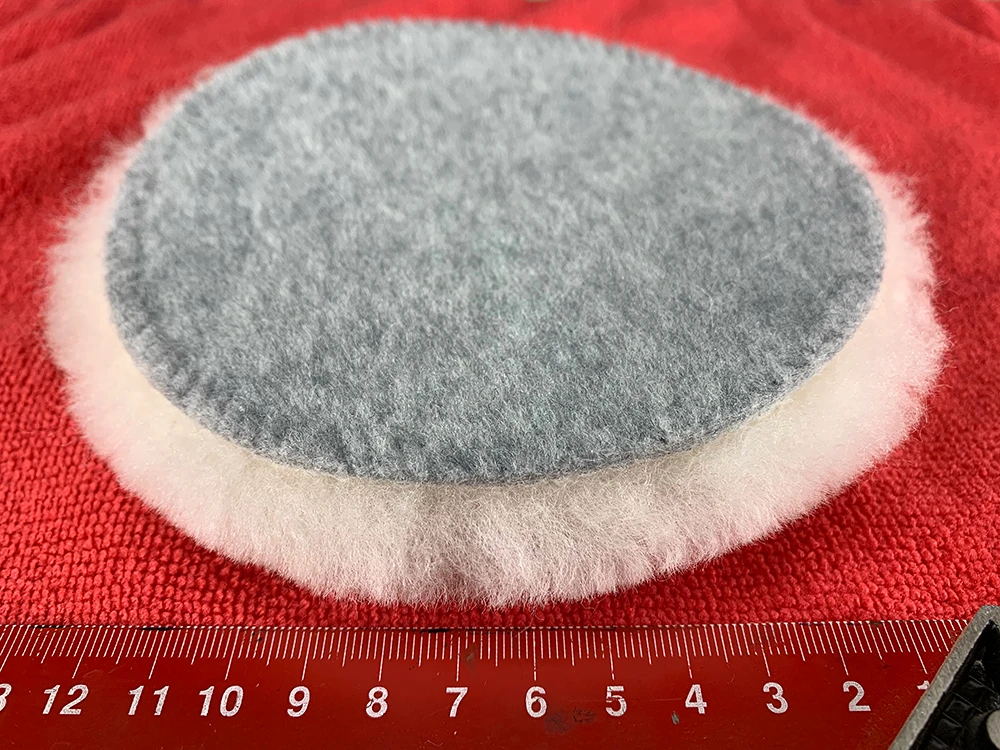 Шерстяной полировальный круг Adolf Bucher 11.01135 из натуральной шерсти 135 мм - 2