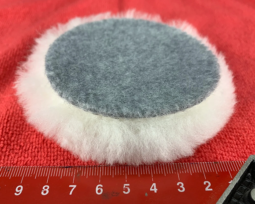 Шерстяной полировальный круг Adolf Bucher 11.01180 из натуральной шерсти 180 мм - 2