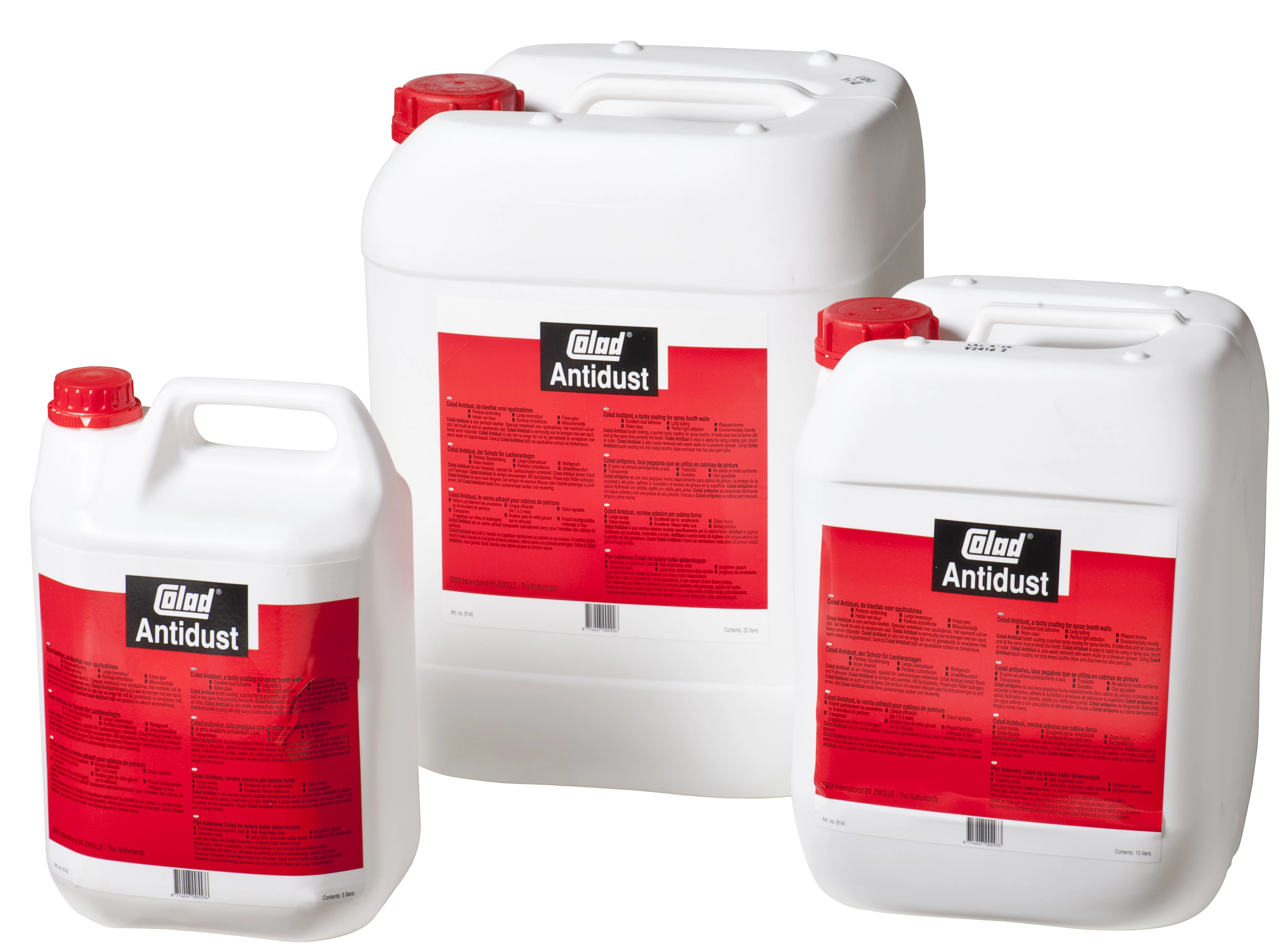 Покрытие антипыль для покрасочных камер Colad Antidust 8142.2 5 л густой - 2