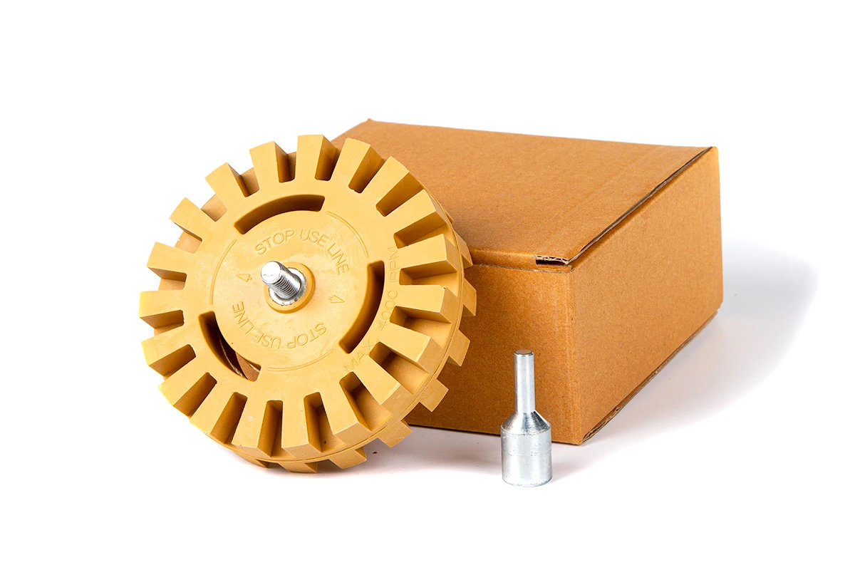 Диск зубчатый для снятия скотча с адаптером Krauss 32240 100x25 мм - 3