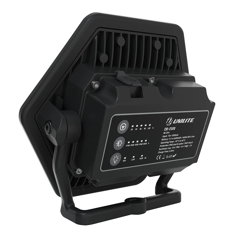 Прожектор светодиодный 5 цветов Unilite CRI-2300 CRI 96+ 2300 Lm - 2