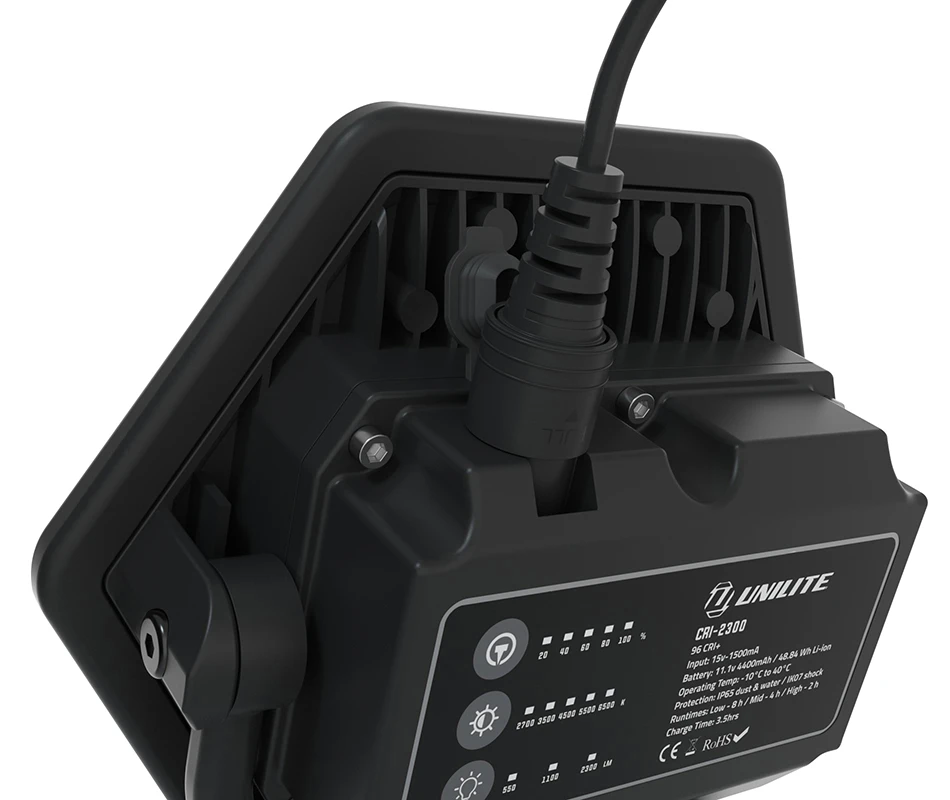 Прожектор светодиодный 5 цветов Unilite CRI-2300 CRI 96+ 2300 Lm - 6