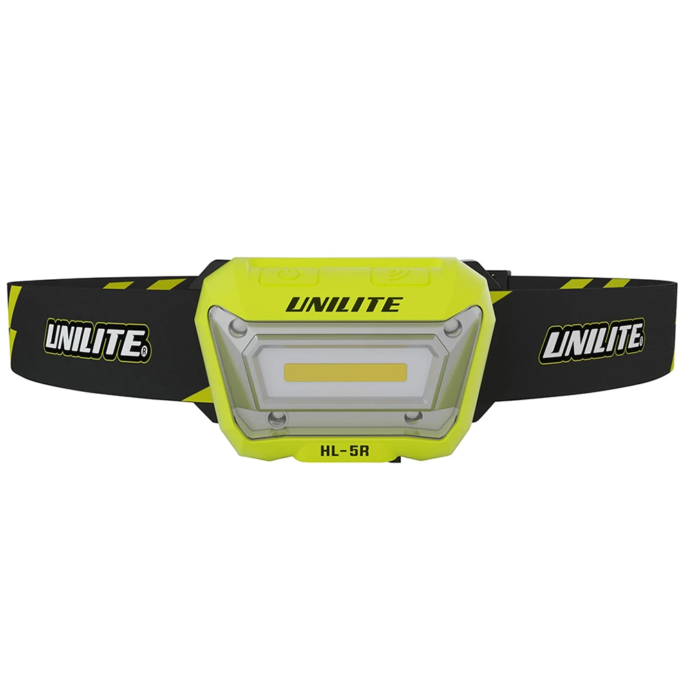 Налобный сенсорный фонарь Unilite HL-5R 325 Lm COB - 4