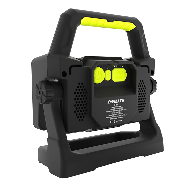 Прожектор с колонкой bluetooth Unilite SP-4500 4500 Lm - 7