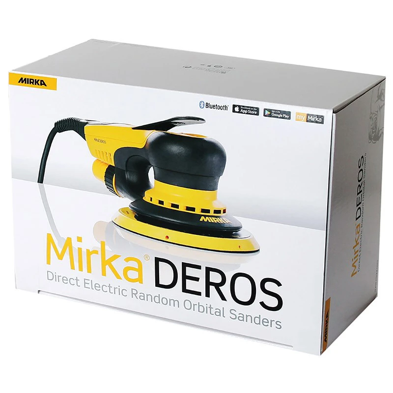 5 диаметр 150 мм Шлифовальная машинка Mirka электрическая Deros625cv MID6252022 орбита 2 - 2