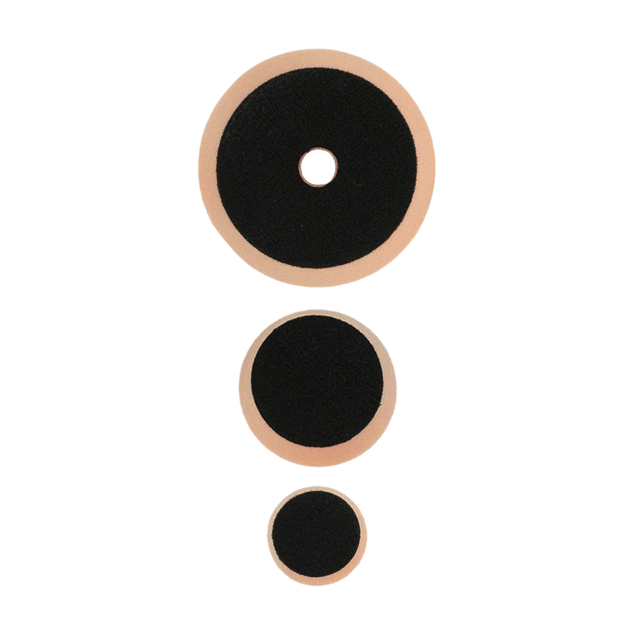 Набор кругов для полировки AuTech Au-33510O оранжевый антиголограммный 75мм/54мм/34мм - 2