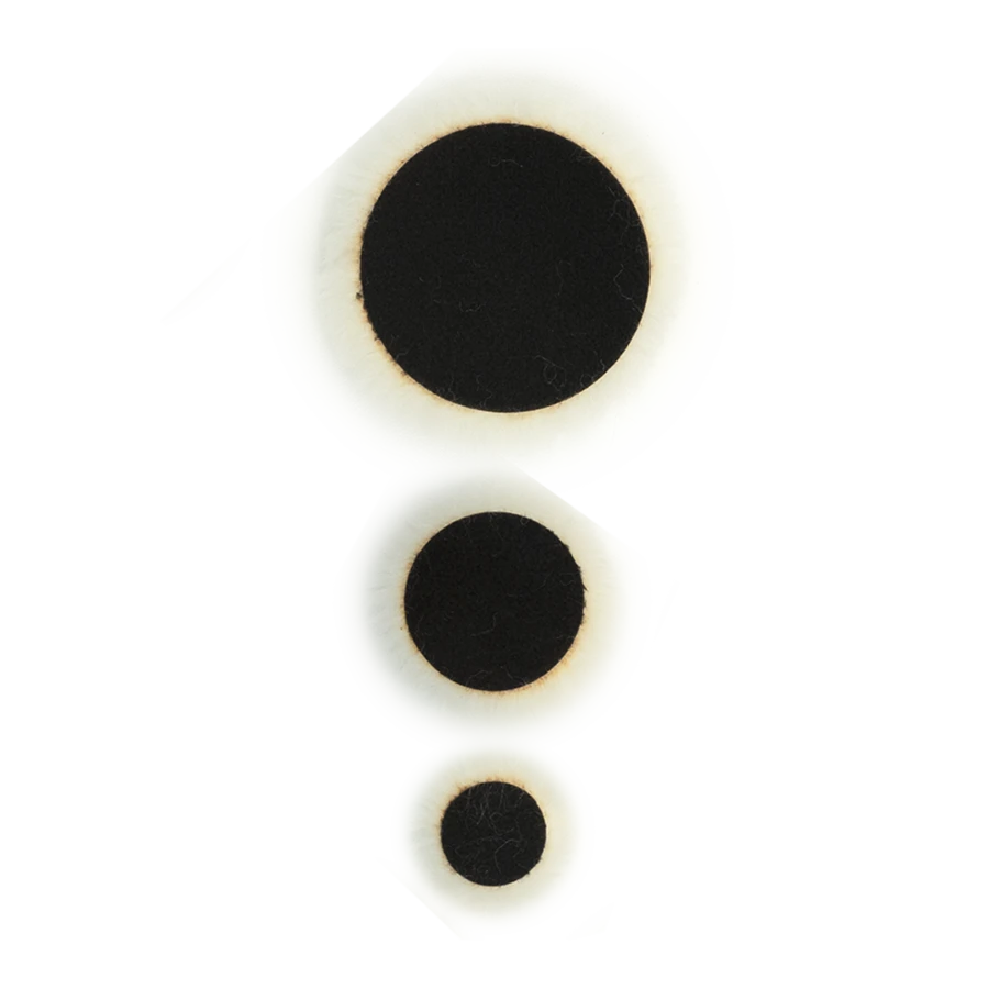 Набор полировальных кругов AuTech Au-33401 меховой 75мм/50мм/30мм - 2