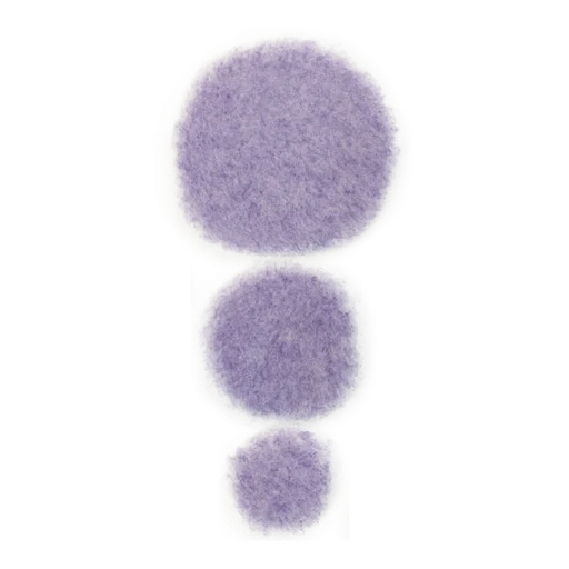 Набор полировальных кругов AuTech Au-33403 искусственный мех Lila 75мм/50мм/30мм - 1