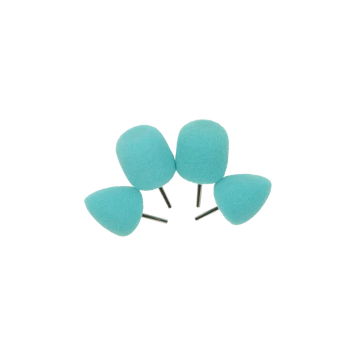 Набор полировальных насадок для гибкого вала AuTech Au-33512 жесткий овал и конус 4шт - 1