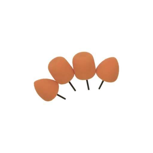 Набор полировальных насадок для гибкого вала AuTech Au-33510 антиголограммный овал и конус 4шт - 1