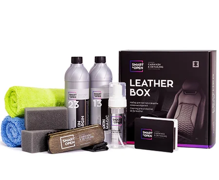 Smart Open Набор для ухода за кожей Leather Box - 1