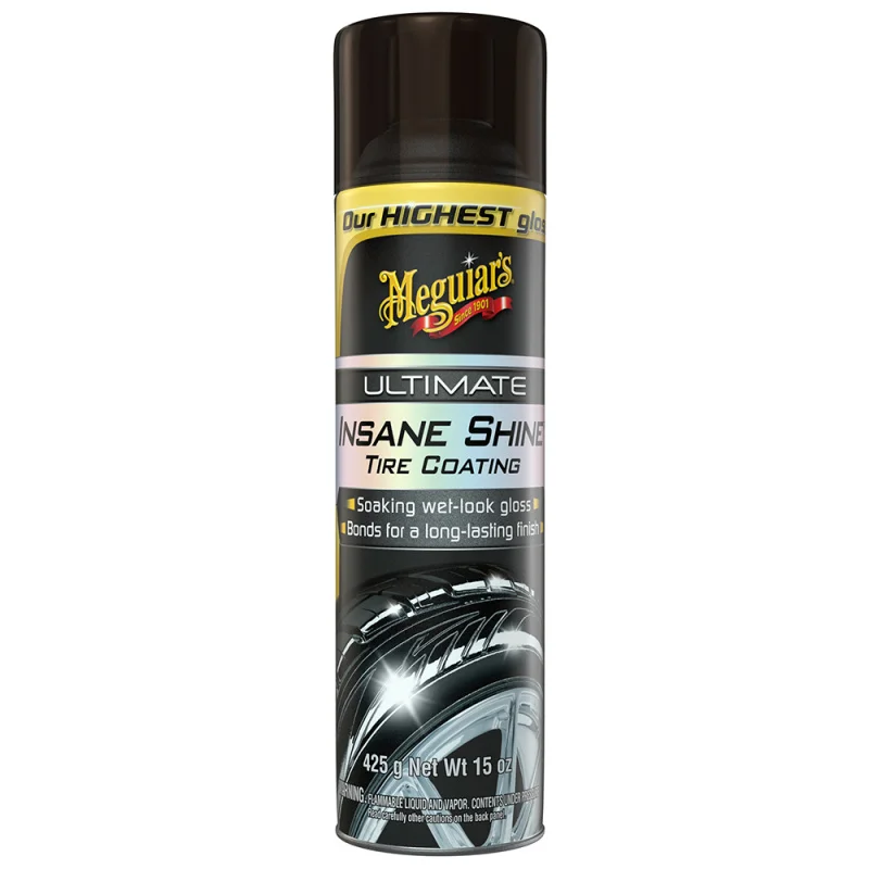 Аэрозоль для чернения шин Meguiars Ultimate Insane Shine Tire Coating G190315(EU) 425мл - 1