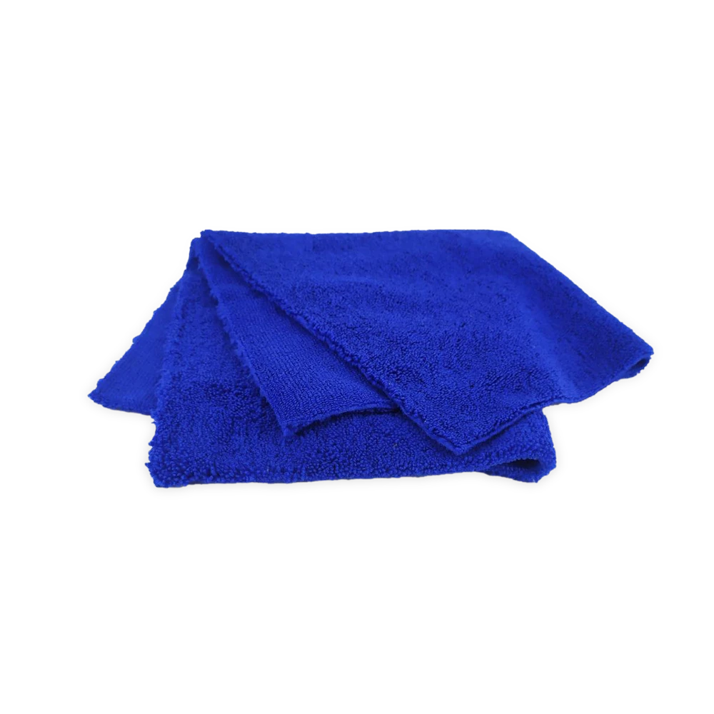 Микрофибра Adolf Bucher 12.0888B синяя без обметки краев 400гр/кв м 40х40см - 2
