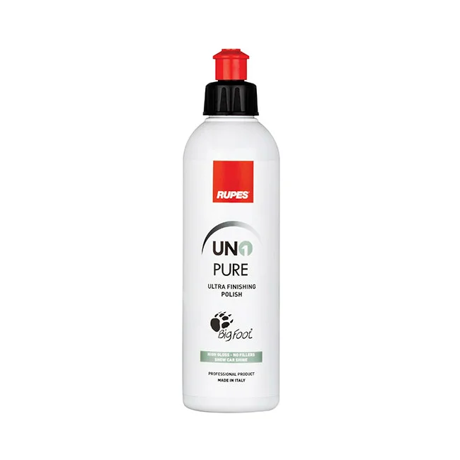 Финишная паста Rupes UNO PURE 9.PURE250/12 универсальная низкоабразивная 250мл - 1