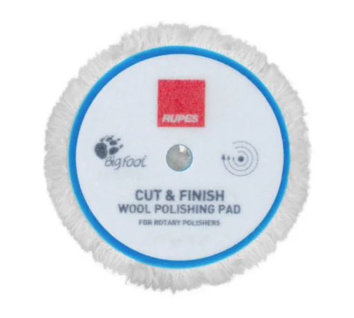 Шерстяной полировальный круг Rupes 9.BL150F голубой 150мм - 1