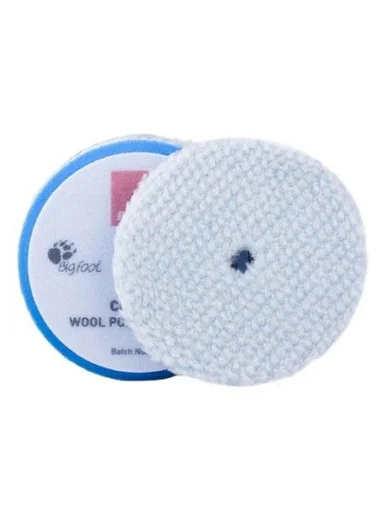 Шерстяной полировальный круг Rupes 9.BW150H голубой 130/145мм - 1