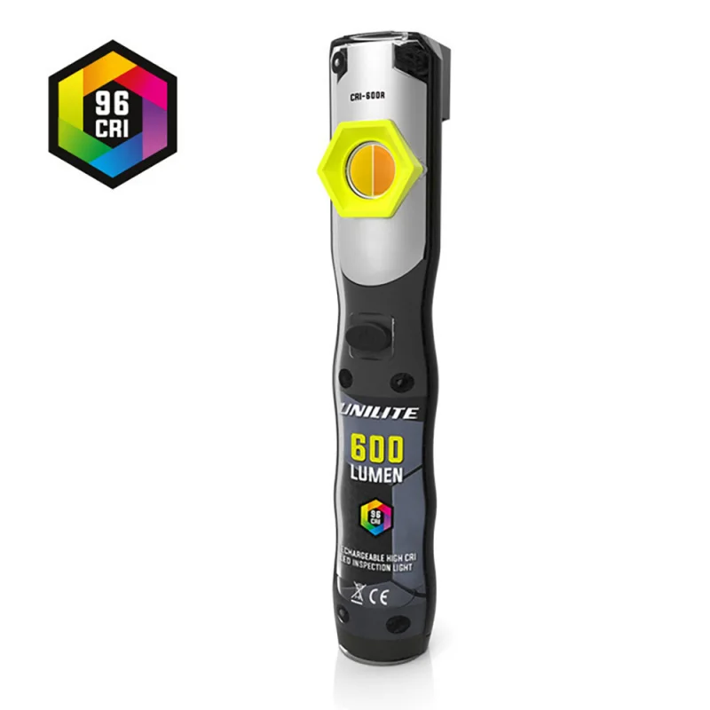 Инспекционный фонарь 5 цветов + УФ Unilite CRI-600R CRI 96+ 600 Lm - 1