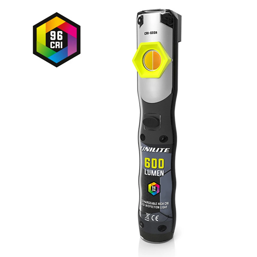 Инспекционный фонарь 5 цветов + УФ Unilite CRI-600R CRI 96+ 600 Lm - 5