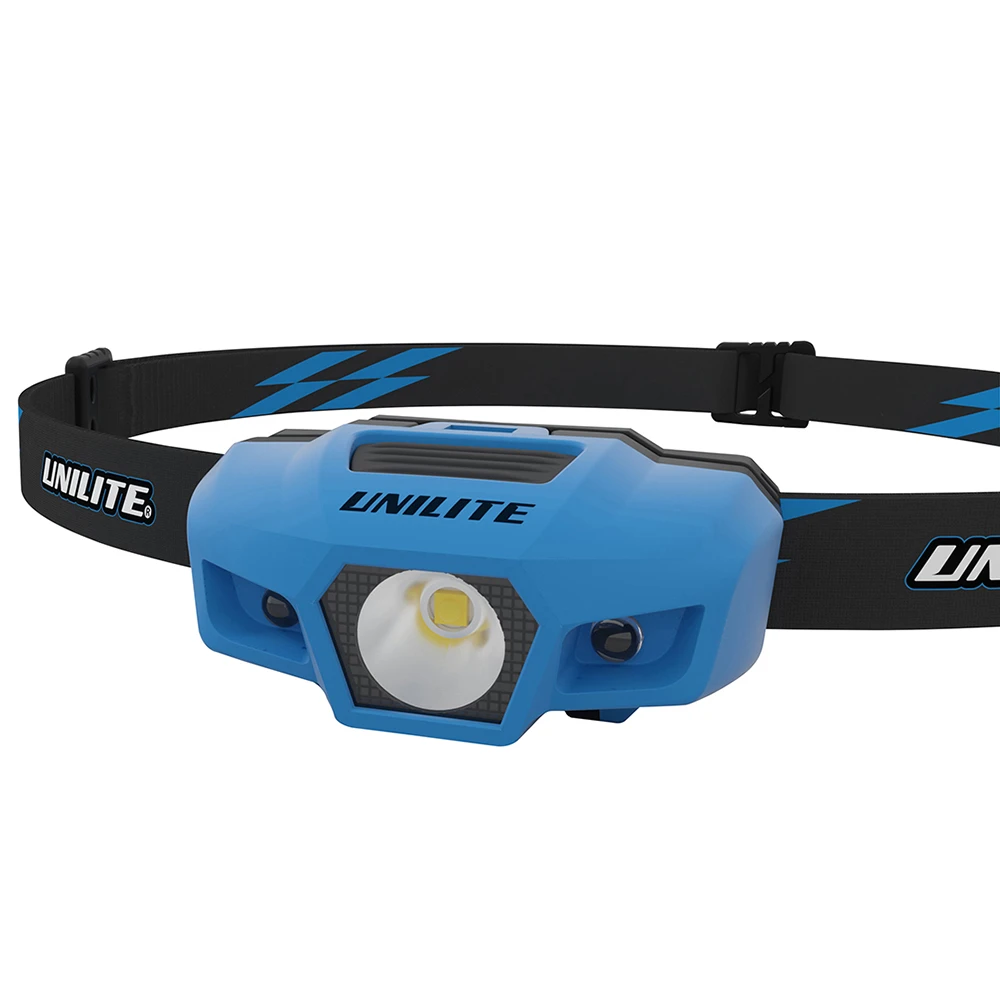 Налобный фонарь спортивный синий корпус Unilite SPORT-H1-BLUE 175Lm - 2