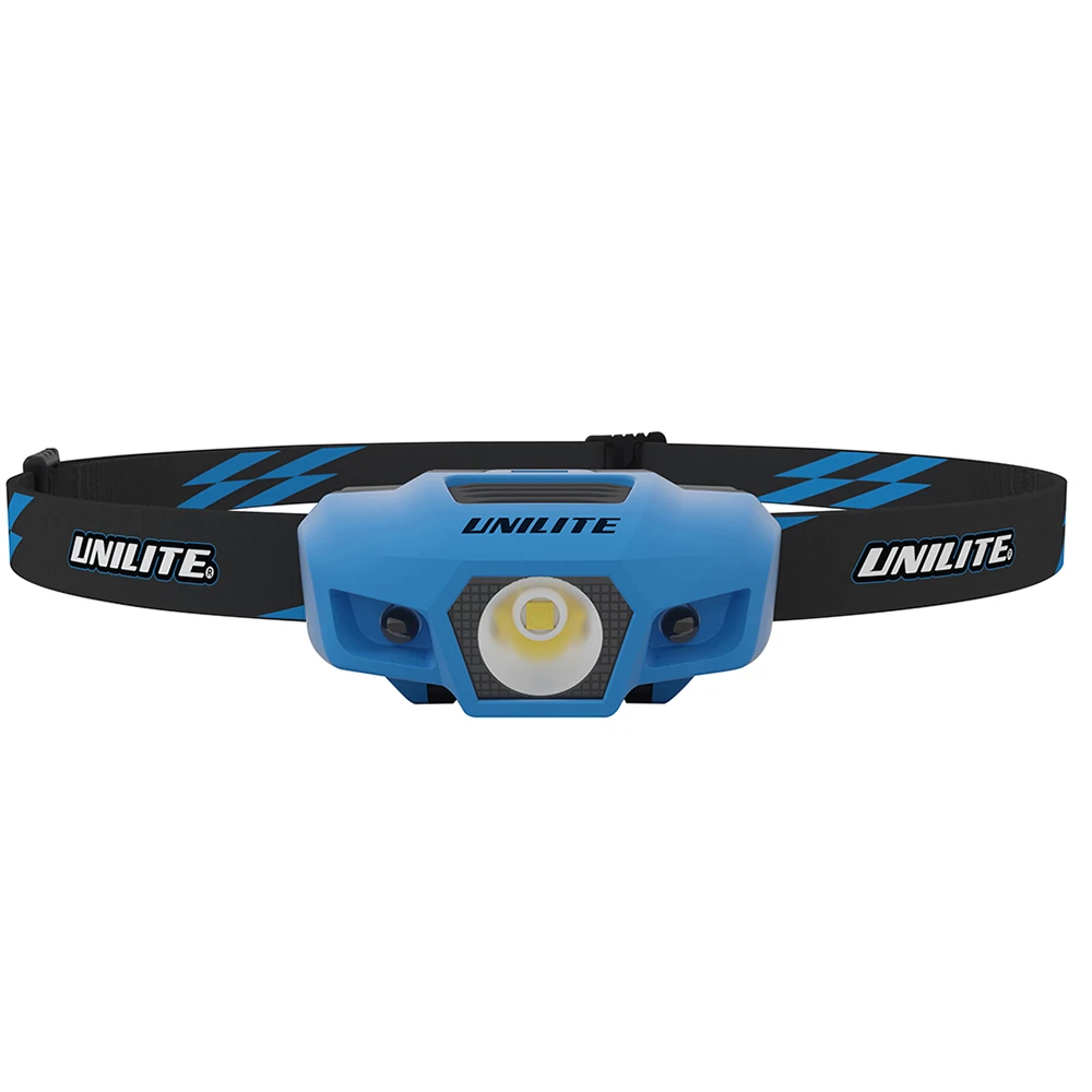 Налобный фонарь спортивный синий корпус Unilite SPORT-H1-BLUE 175Lm - 3